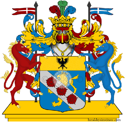Coat of arms of family De Rosa