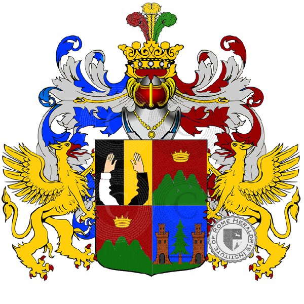 Wappen der Familie Mina   ref: 13015