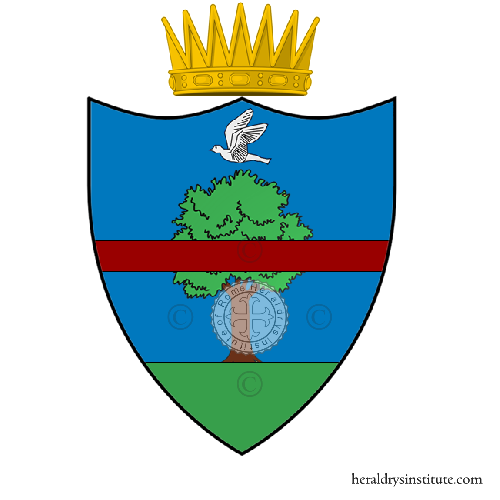 Coat of arms of family Travaglini