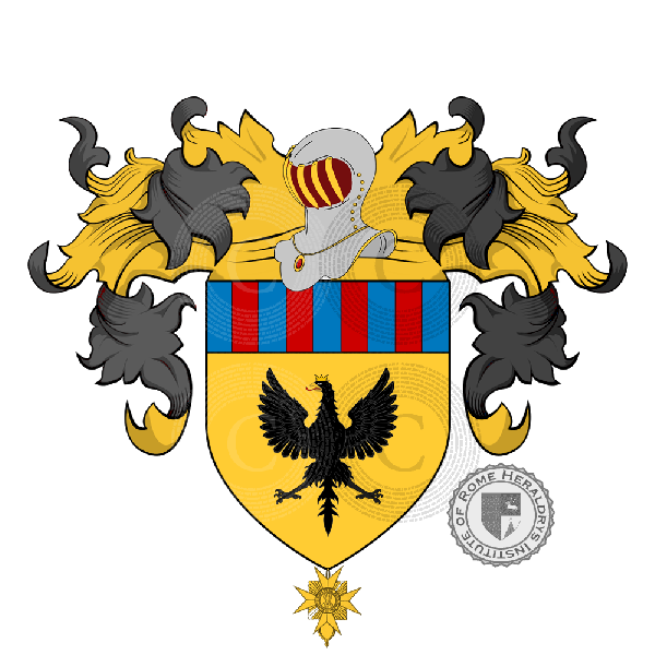 Coat of arms of family Stanzione