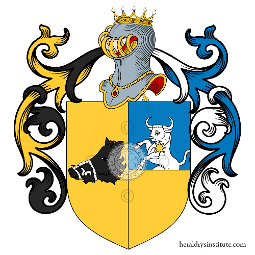 Coat of arms of family Baggi Muzzano