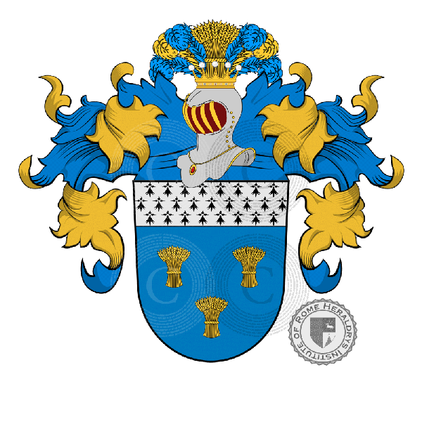 Coat of arms of family Farinelli