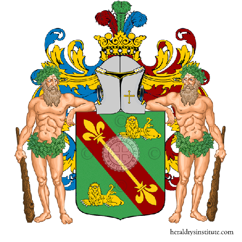 Coat of arms of family Curir   ref: 13169