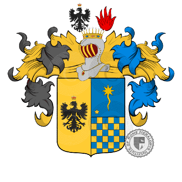 Coat of arms of family Floriani