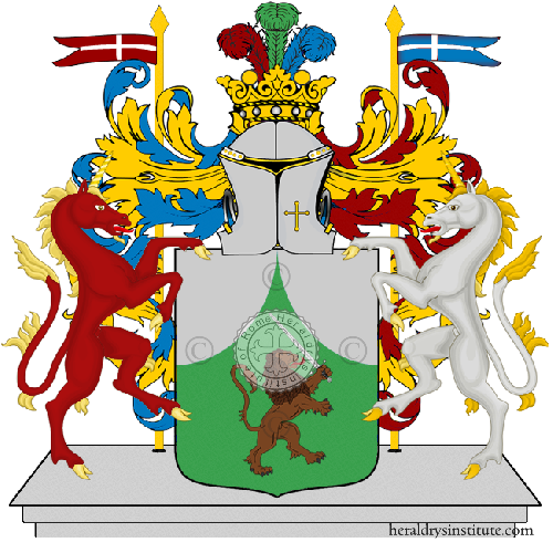 Coat of arms of family Di Bert