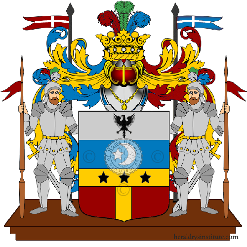 Coat of arms of family Bulgarini