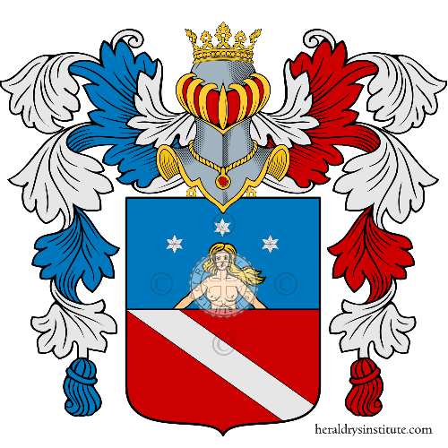 Coat of arms of family Venturi   ref: 13639