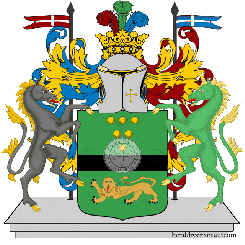 Coat of arms of family Temporin