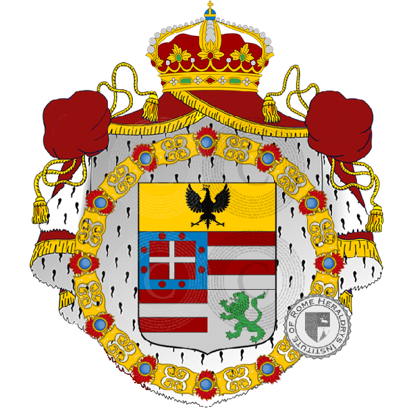 Wappen der Familie Pio di savoia