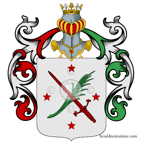 Coat of arms of family Adinolfi, Adinolfo