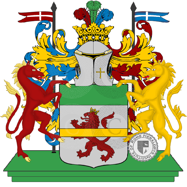 Coat of arms of family Raccanelli