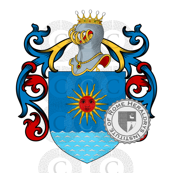 Coat of arms of family Chiarello