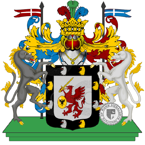 Coat of arms of family Romano'