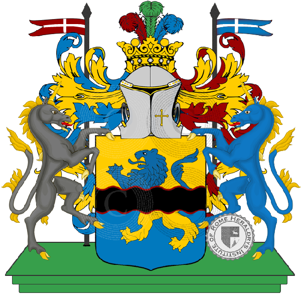 Coat of arms of family Assegnare   ref: 14020