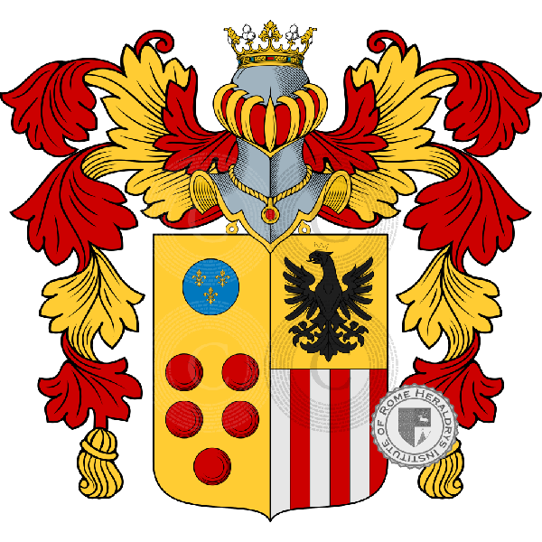 Coat of arms of family Seregni