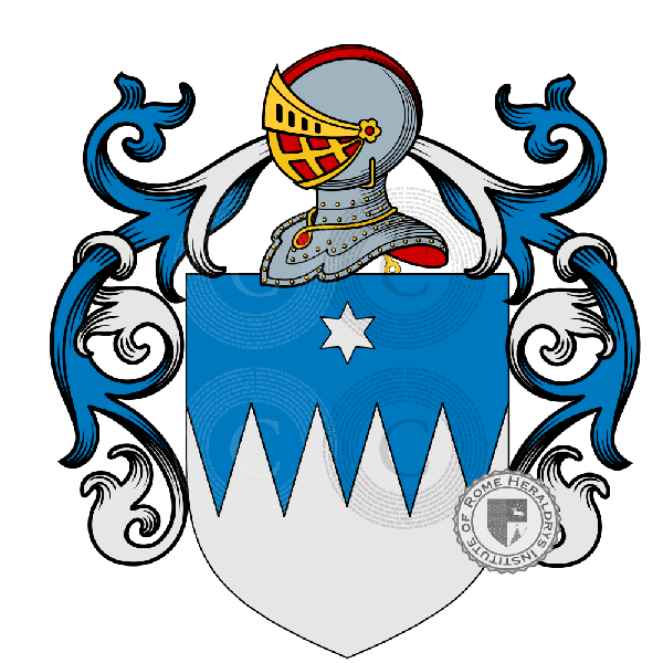 Coat of arms of family Corponi