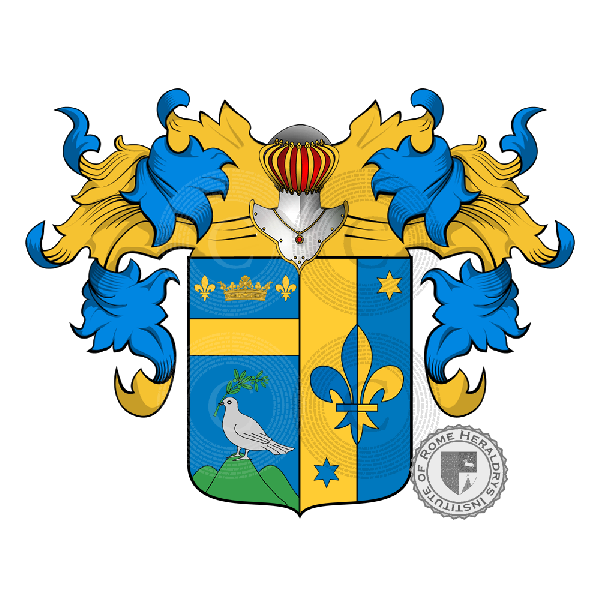 Coat of arms of family Massari Zavaglia, Zavaglia