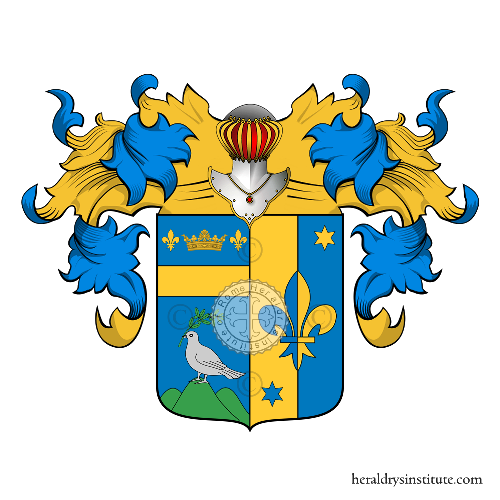 Coat of arms of family Massari Zavaglia