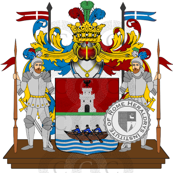 Wappen der Familie Vavassori, Valvasor, Valvasori