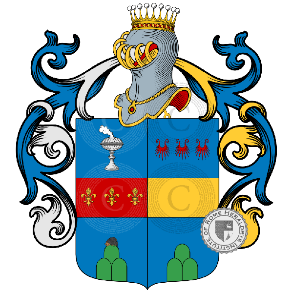 Coat of arms of family Tomassini