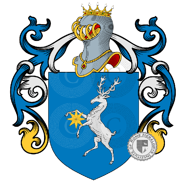 Coat of arms of family Pasquali