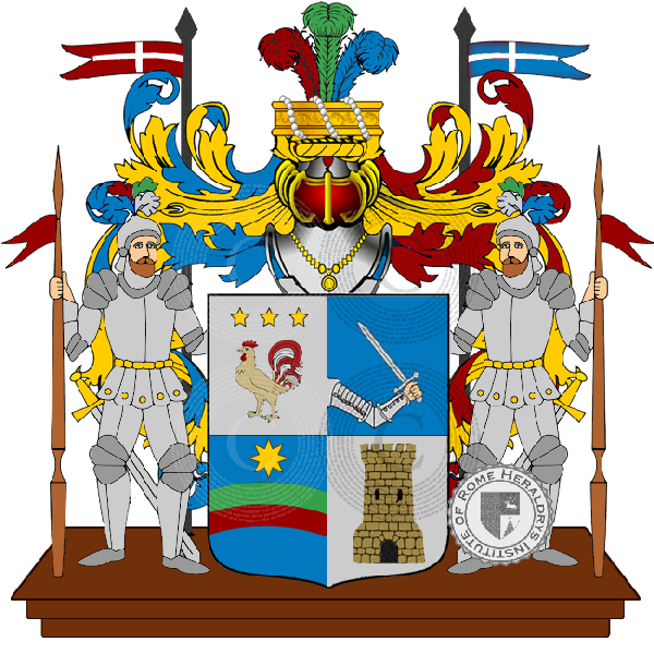 Coat of arms of family Allegra