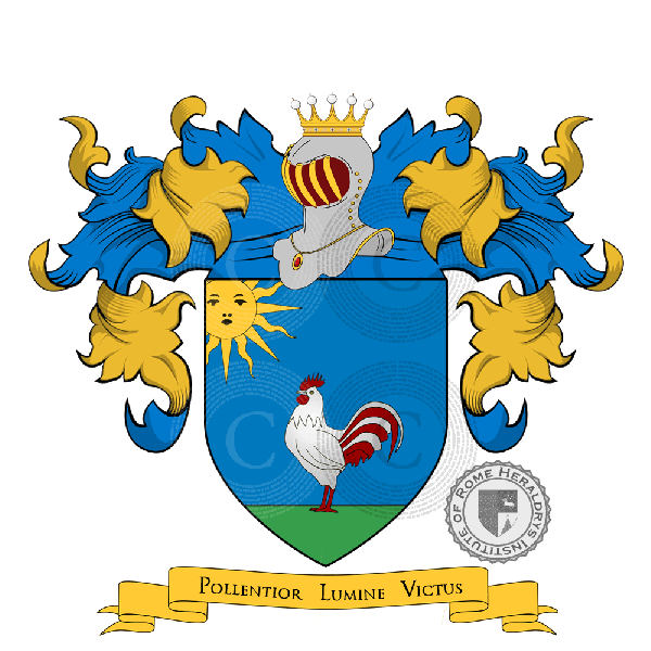 Coat of arms of family Poletti