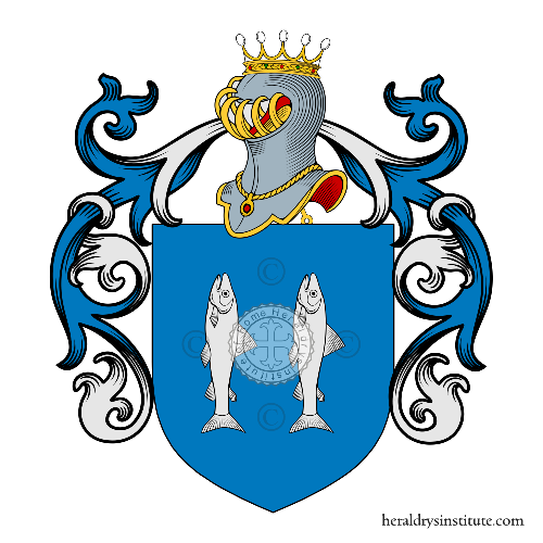 Coat of arms of family Leuzzi, Luzzi Pizzolante, Pizzolante