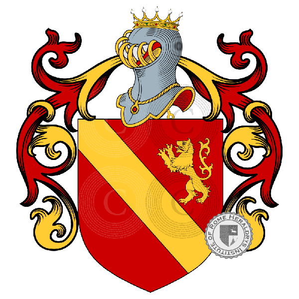 Escudo de la familia Geraci, Jraci, Iraci, Ieraci, Gerachio
