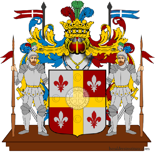Coat of arms of family Paladino
