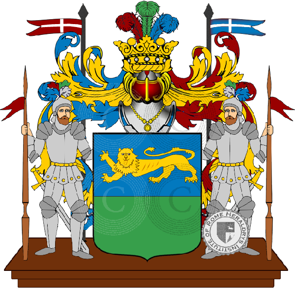 Coat of arms of family Cortesi