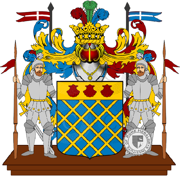 Coat of arms of family Vulcano
