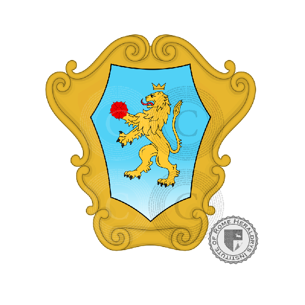 Coat of arms of family Spampanato