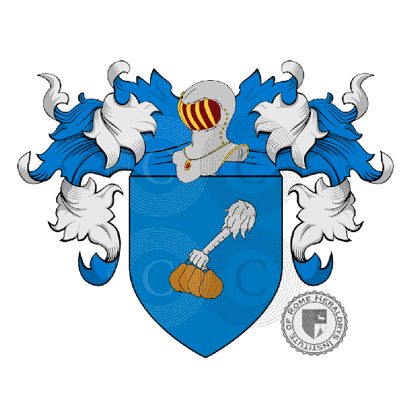 Coat of arms of family Perazza