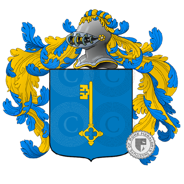 Coat of arms of family Riccardi
