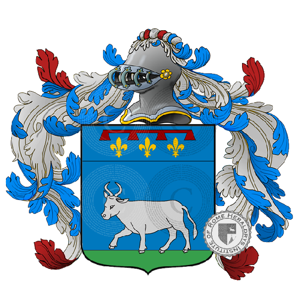 Coat of arms of family Manzini