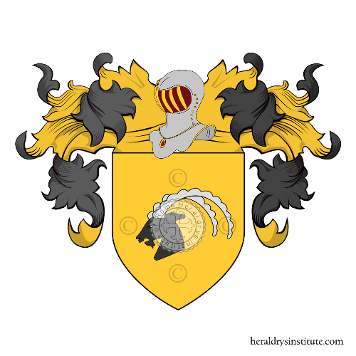 Coat of arms of family Collo Capra