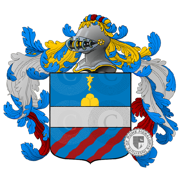 Coat of arms of family Paolino