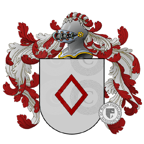Coat of arms of family Rebollo