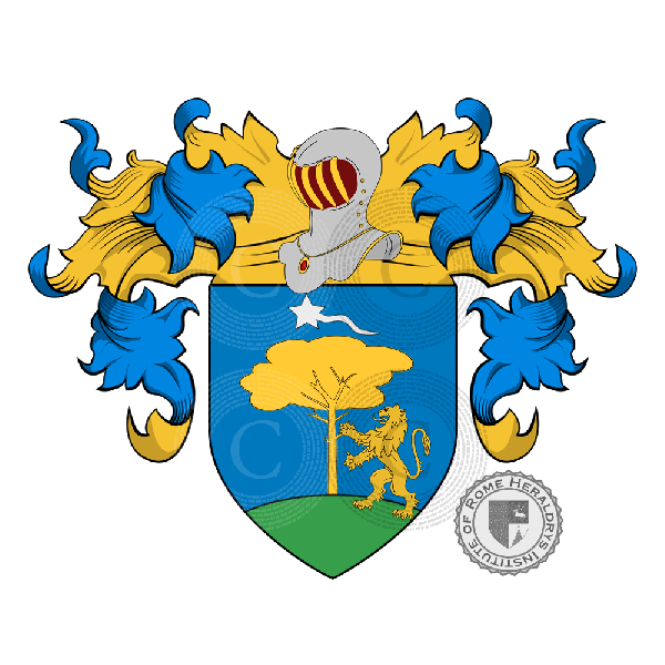 Wappen der Familie De Blasio - di Blasi