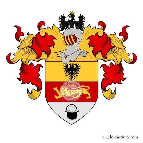 Coat of arms of family Calderari