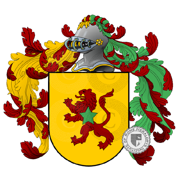 Coat of arms of family Cristo