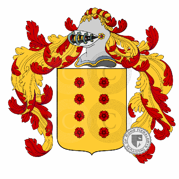 Coat of arms of family Ros