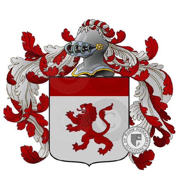 Coat of arms of family Meneghello