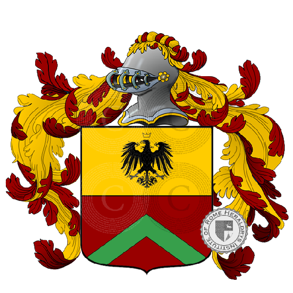 Coat of arms of family Facchera