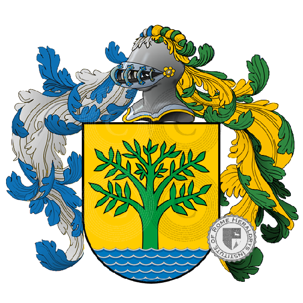 Escudo de la familia Albertì   ref: 15216