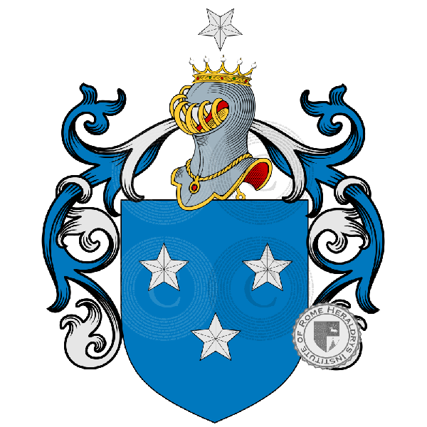 Coat of arms of family Mago, Dal Mago, Del Mago