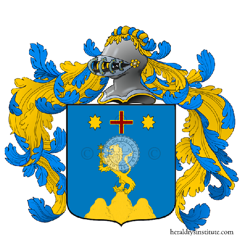 Coat of arms of family Massa, De Massa, Della Massa