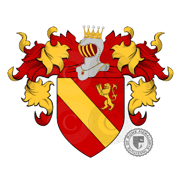 Escudo de la familia Geraci, Giracchio, Ieraci, Iraci, Jraci