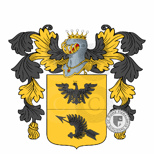Coat of arms of family Maracchi